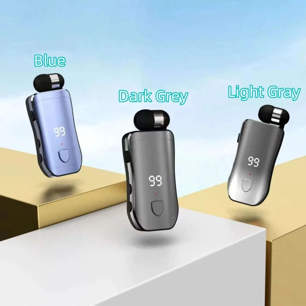 Neckband Bluetooth Earphones V5.3 with Noise Cancellation & 15H Battery-dark grey