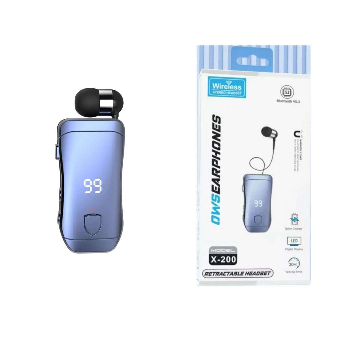 Neckband Bluetooth Earphones V5.3 with Noise Cancellation & 15H Battery-dark grey