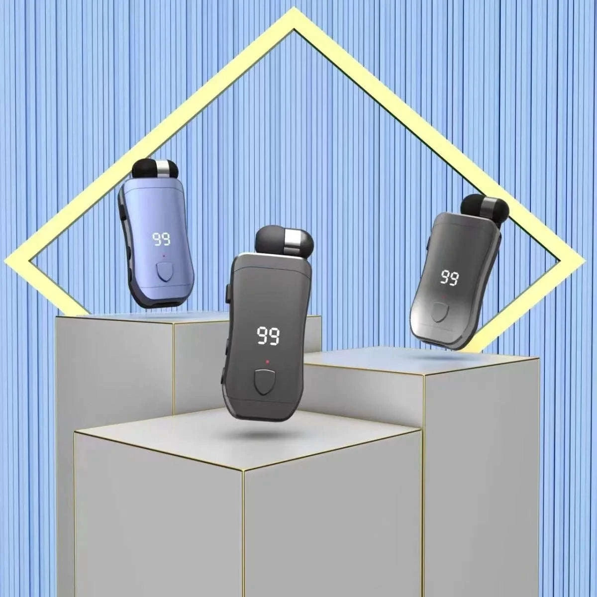 Neckband Bluetooth Earphones V5.3 with Noise Cancellation & 15H Battery-dark grey