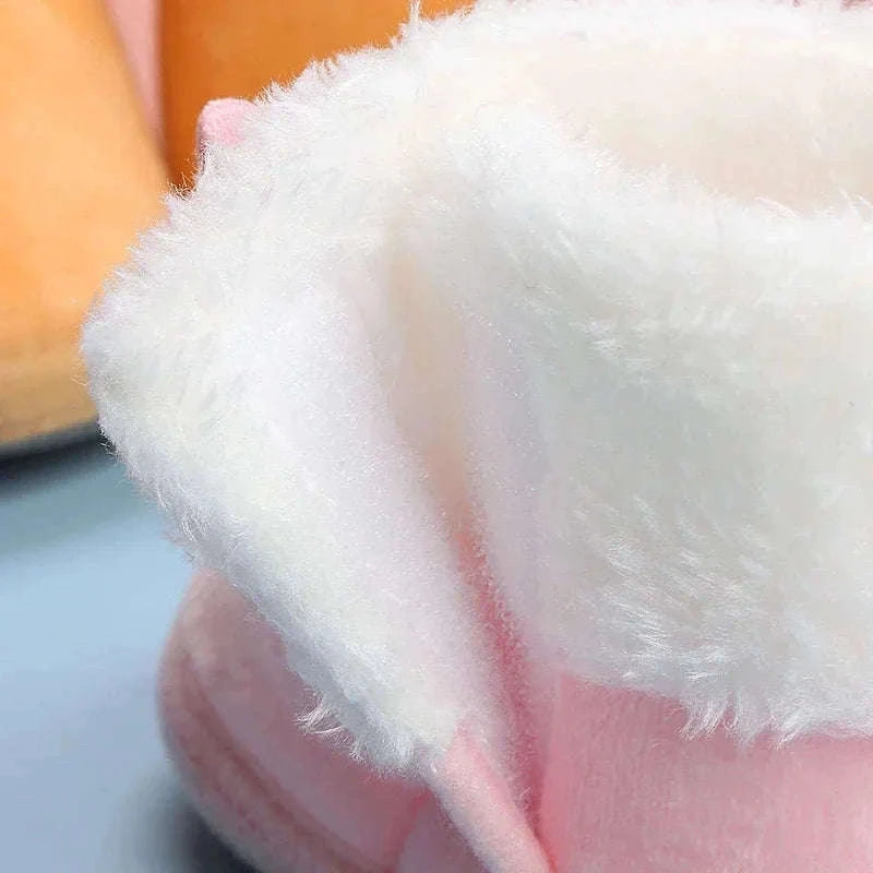 Newborn Snow Booties for Warm, Cozy Baby Comfort-F17621-R / 13-18 Months