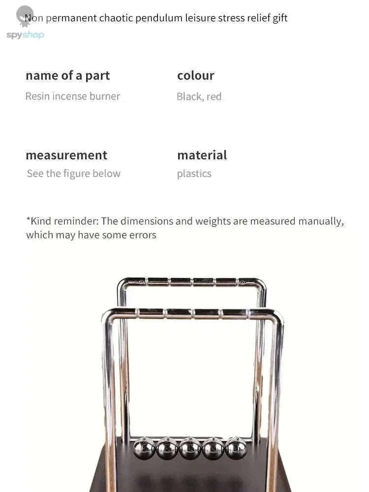 Newton's Cradle Desktop Toy for Desk Decor and Focus-Little T Pool