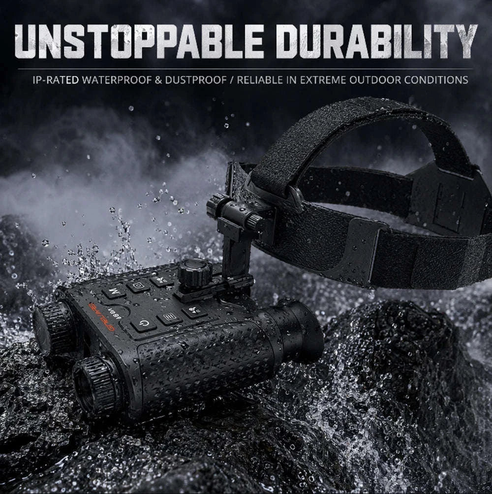 Night Vision Binoculars 4K 8X Digital Zoom-1No measure distance / Poland