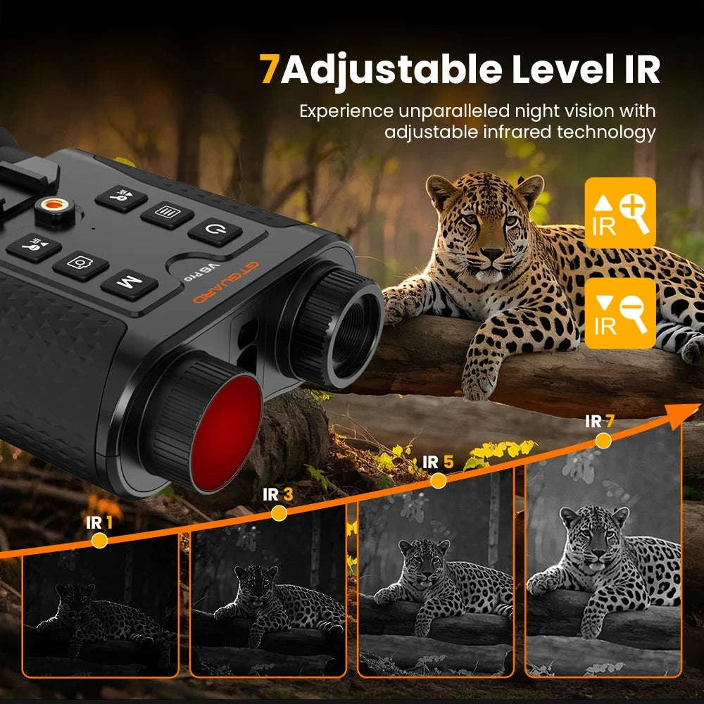 Night Vision Binoculars 4K 8X Digital Zoom-1No measure distance / Poland