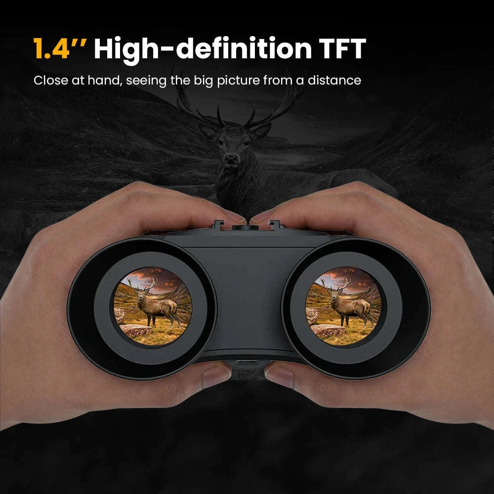 Night Vision Binoculars 4K 8X Digital Zoom-1No measure distance / Poland