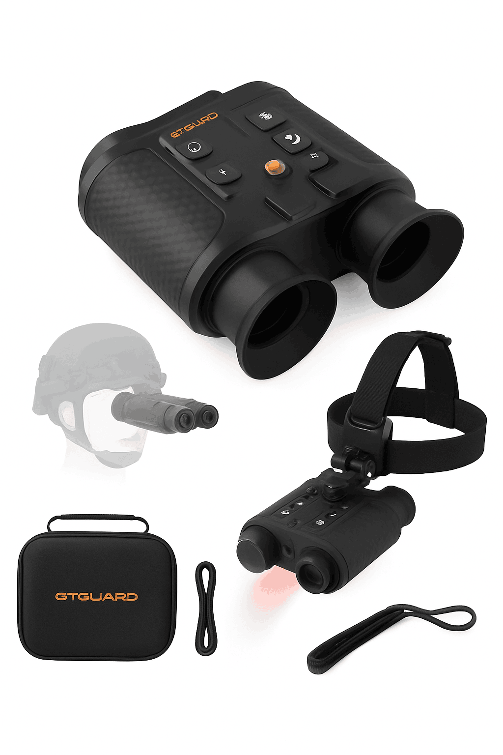 Night Vision Binoculars 4K 8X Digital Zoom-1No measure distance / Poland