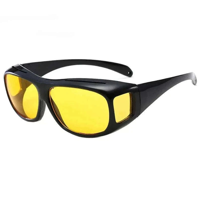 Night Vision Sunglasses for Safer, Clearer Night Driving-NVDS-Black