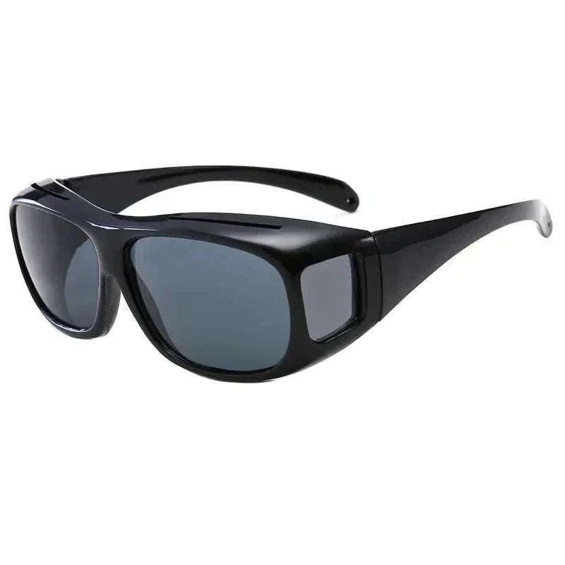 Night Vision Sunglasses for Safer, Clearer Night Driving-NVDS-Black