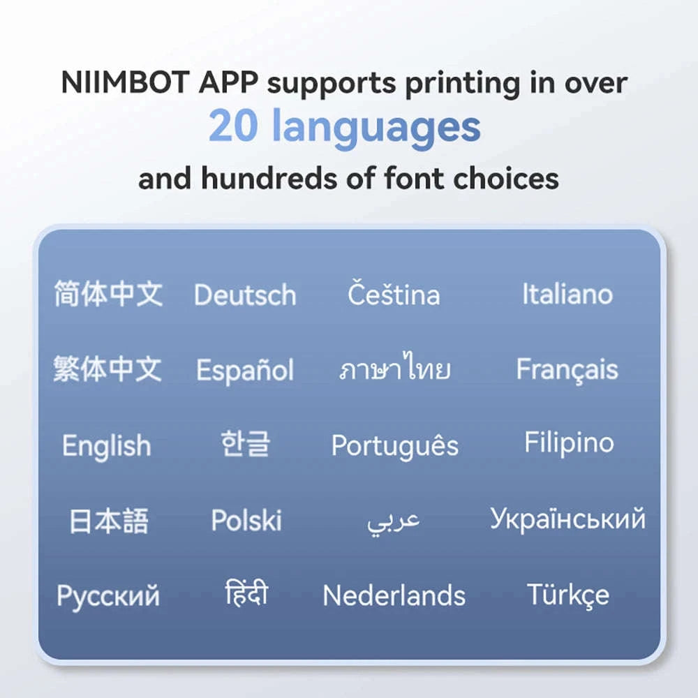 NIIMBOT B1 Portable Thermal Label Printer-Green-50x80-3R / China Mainland