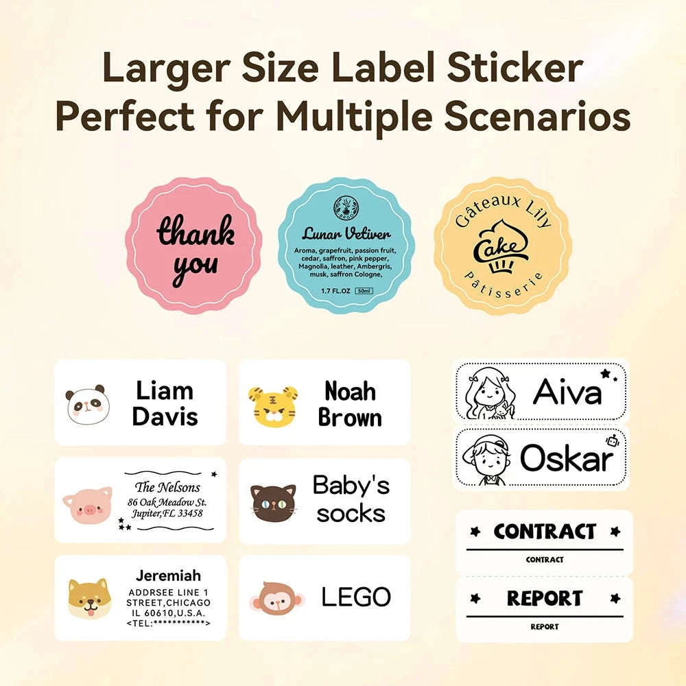 NIIMBOT B1 Portable Thermal Label Printer-Green-50x80-3R / China Mainland