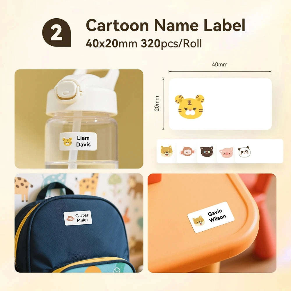 NIIMBOT B1 Portable Thermal Label Printer-Green-50x80-3R / China Mainland