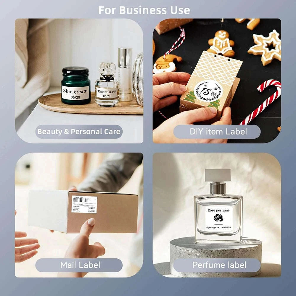 NIIMBOT B1 Portable Thermal Label Printer-Green-50x80-3R / China Mainland