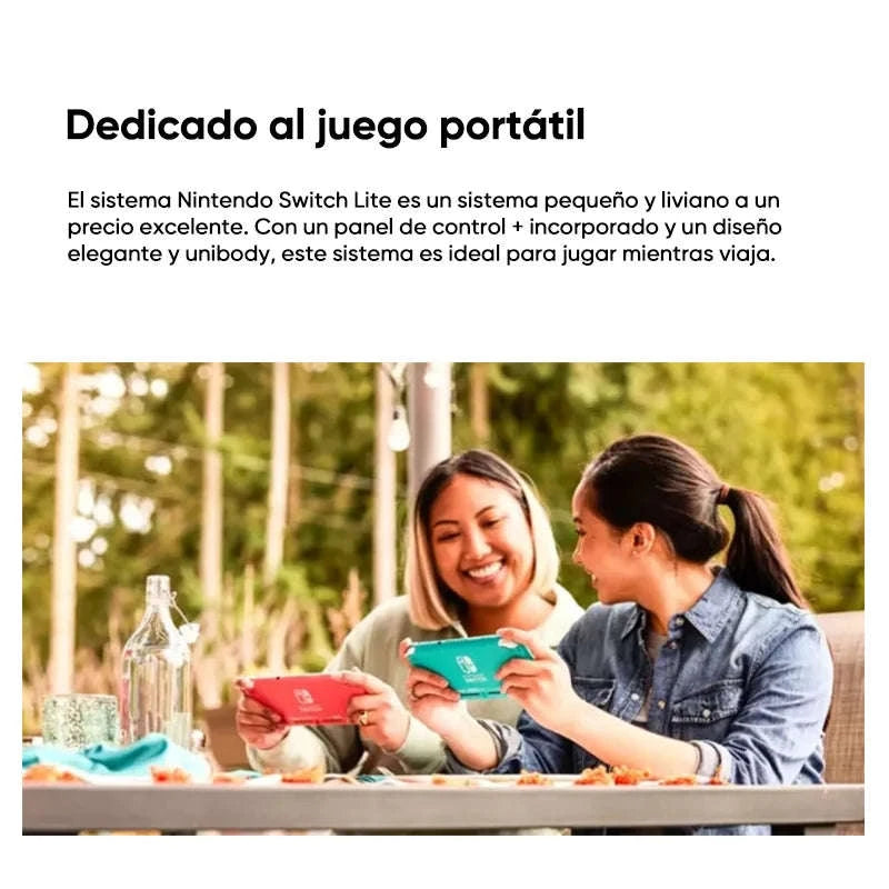 Nintendo Switch Lite Handheld Console – 32GB Compact Gaming System-Yellow / spain