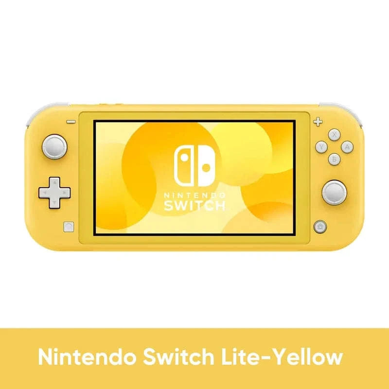 Nintendo Switch Lite Handheld Console – 32GB Compact Gaming System-Yellow / spain