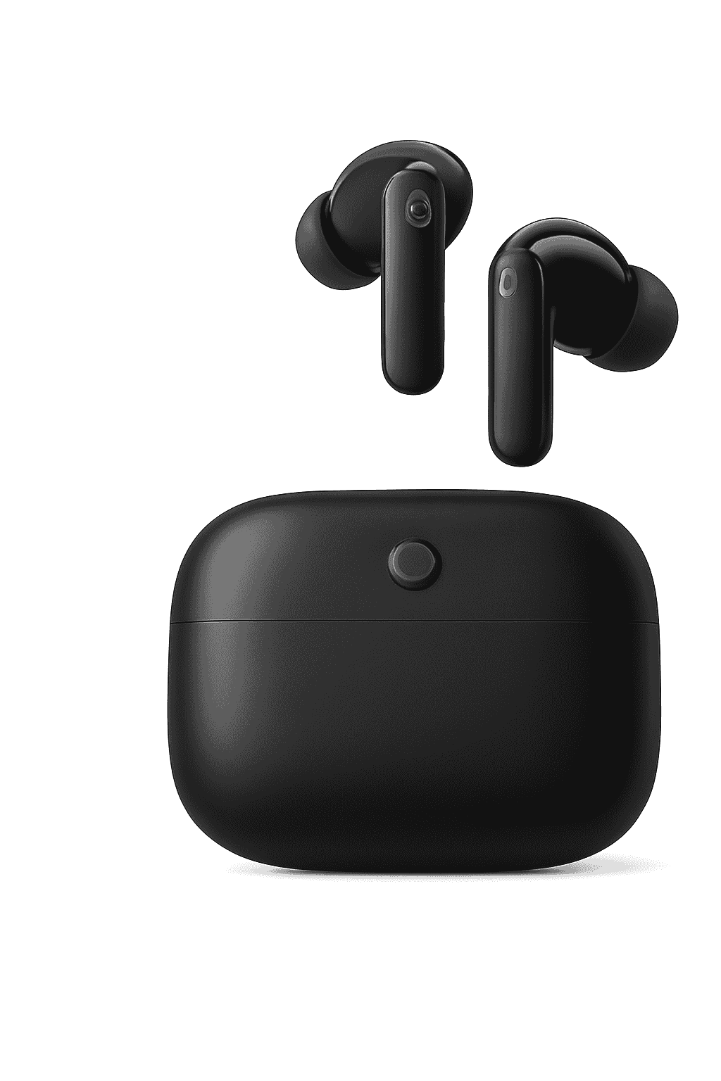 Noise Cancelling True Wireless Earbuds Bluetooth 6.0 with 41Hr Playtime-Black