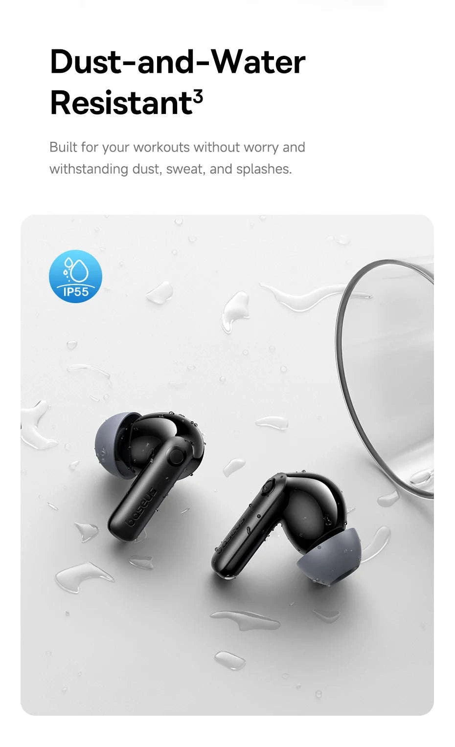 Noise Cancelling Wireless Earbuds with LDAC & 6-Mic Clear Calls-Blue / United States