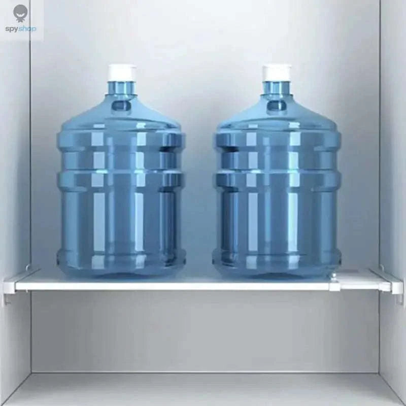 Non‑Marking Divider Holder – Transparent Shelf Organizer for Cabinets and Racks-4PCs