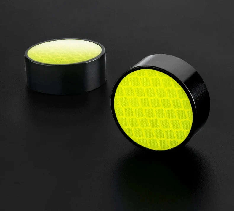 Non-Slip Bike Handlebar Grips with Locking Rings and Reflective Strips-2023-14A2