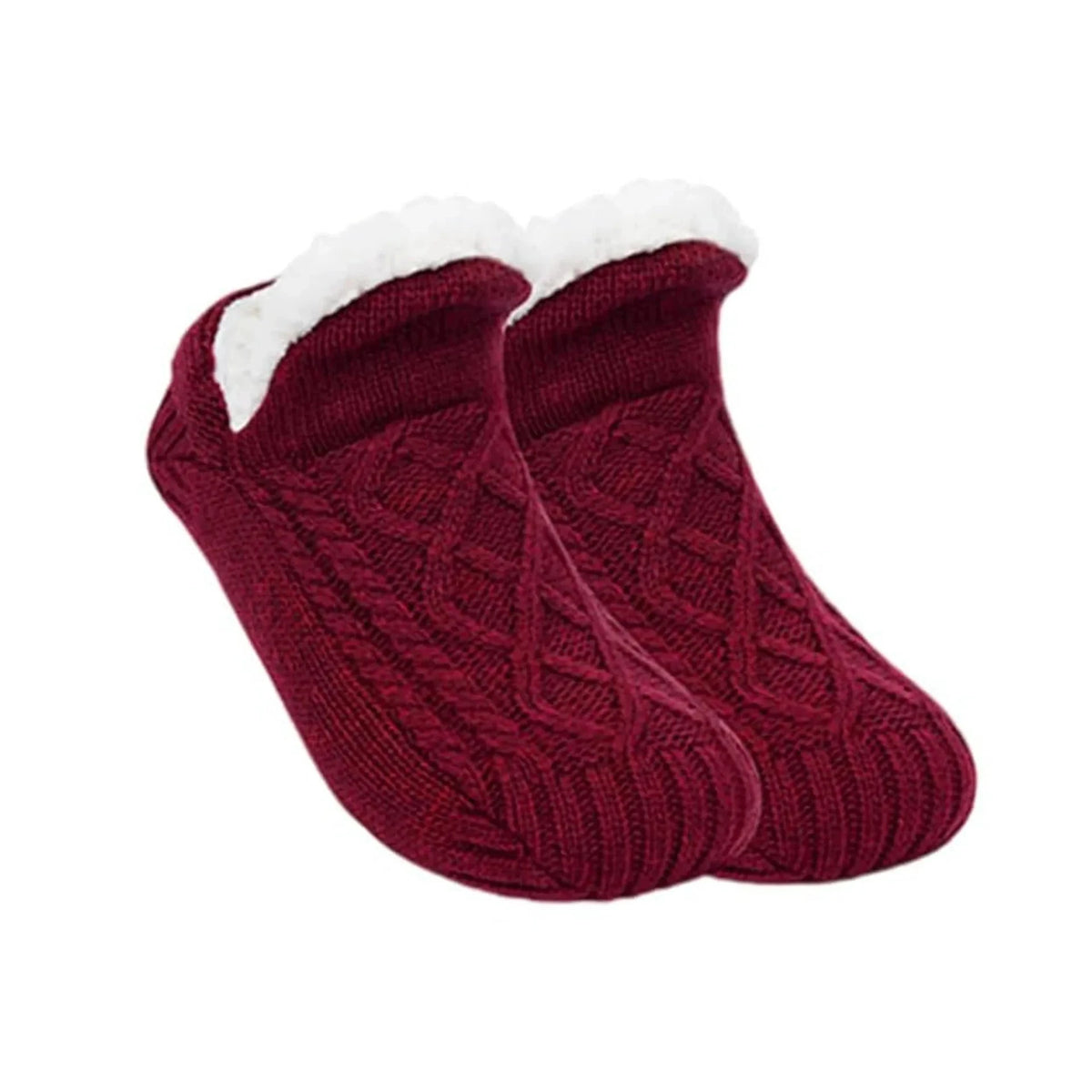 Non-Slip Floor Socks for Warm, Cozy Comfort at Home-Grey / 43-45(28cm)