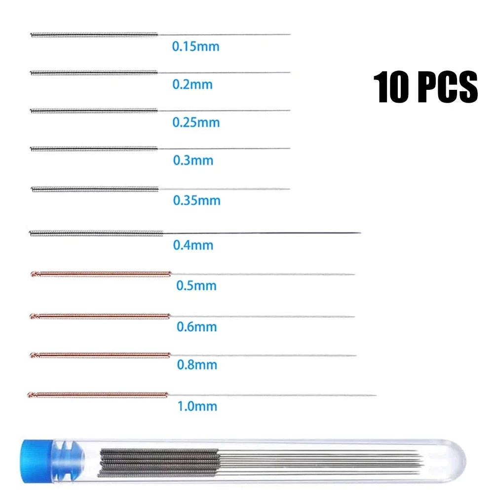 Nozzle Cleaning Needles Kit for Precise 3D Printer Maintenance-SET A / China Mainland