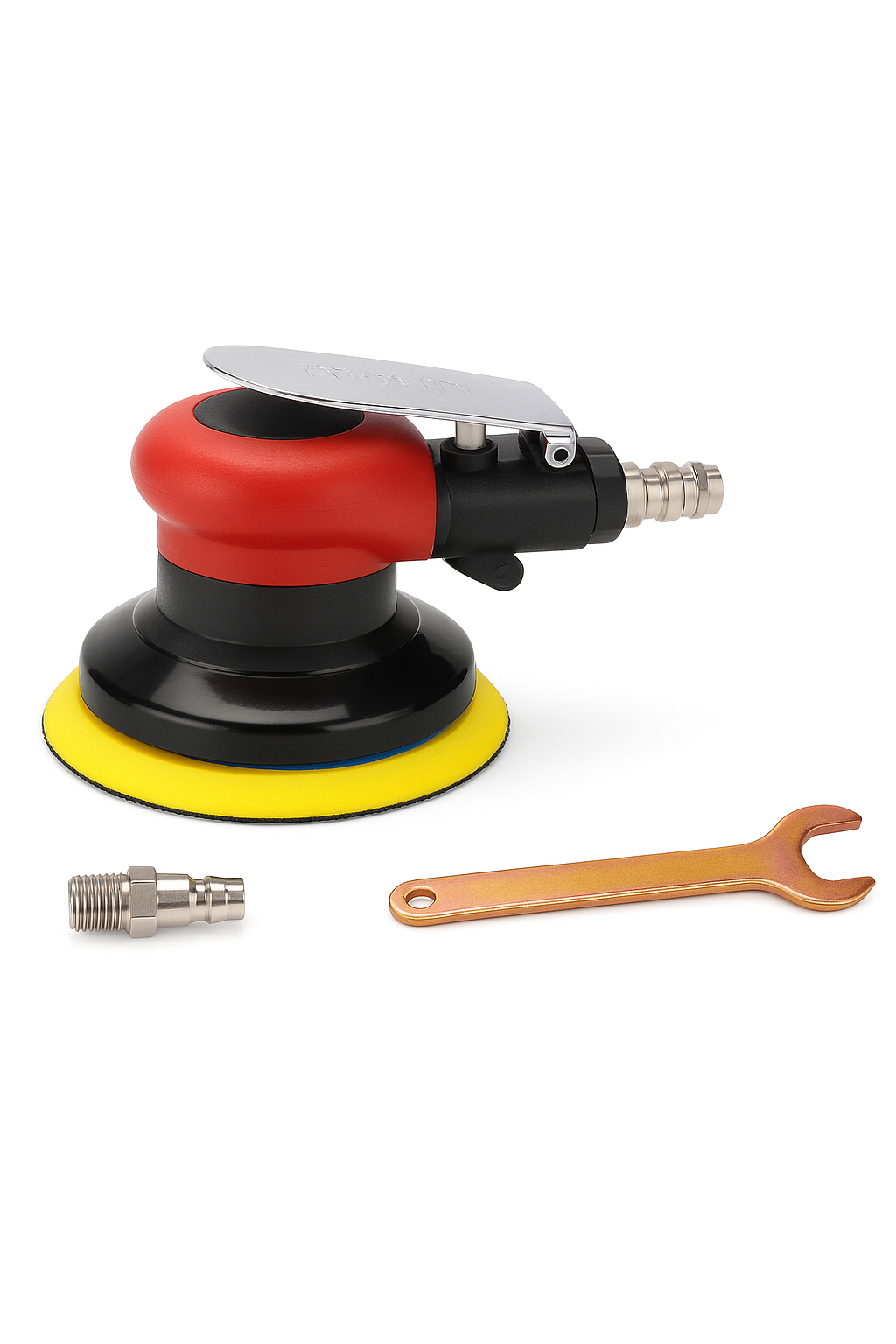 NuoDunco 5 inci /6 inci, șlefuitor orbital pneumatic, polisor pentru aer, 125mm/150mm, mașină de șlefuit orbital vid, unelte pneumatice