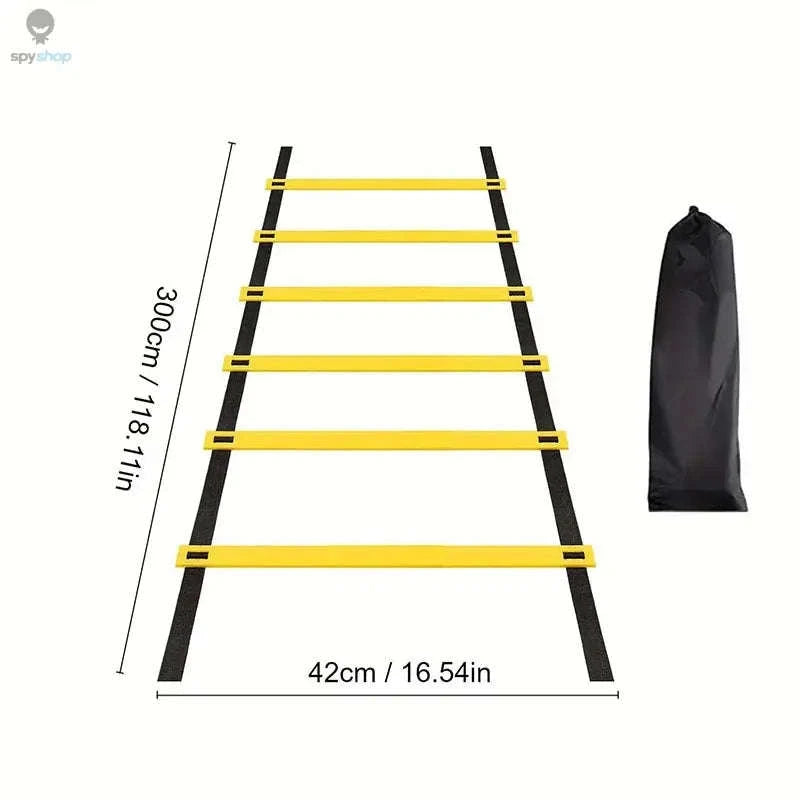 Nylon-Strapped Agility Ladder – Training for Speed and Footwork-2m