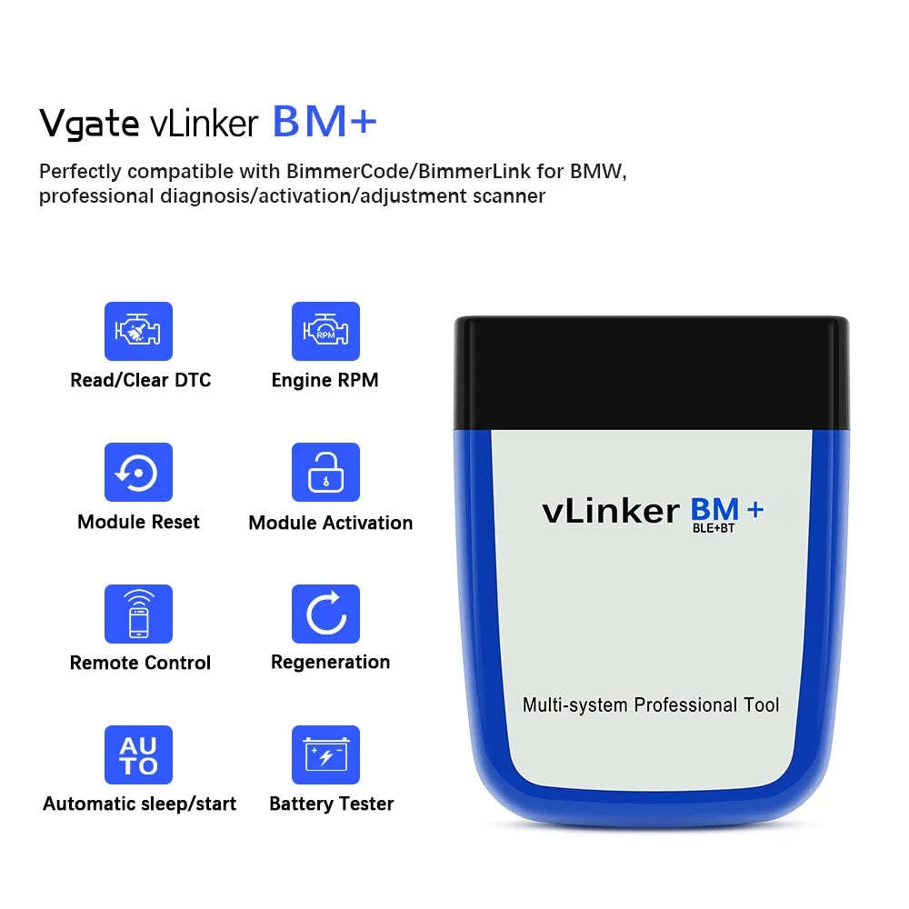 OBD2 Bluetooth 4.0 Car Diagnostic Scanner-BT3.0 Android / China Mainland