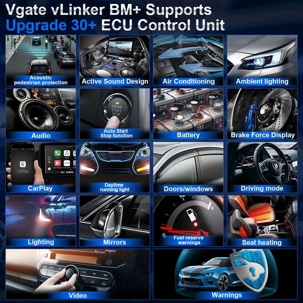 OBD2 Bluetooth 4.0 Car Diagnostic Scanner-BT3.0 Android / China Mainland