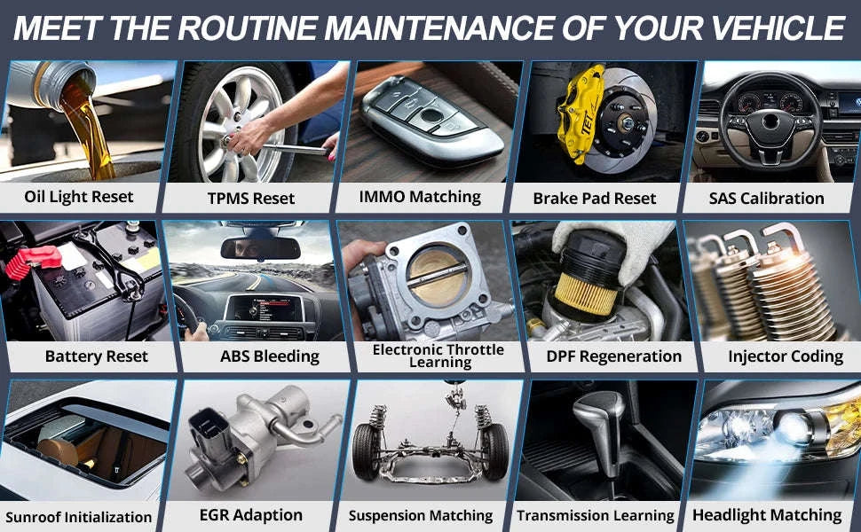 OBD2 Diagnostic Scanner with ECU Coding and Active Test-EDIAG PLUS / United States