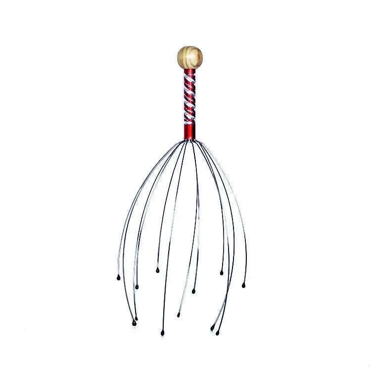 Octopus Head Massager for Relaxing Scalp Relief-1pc Random color