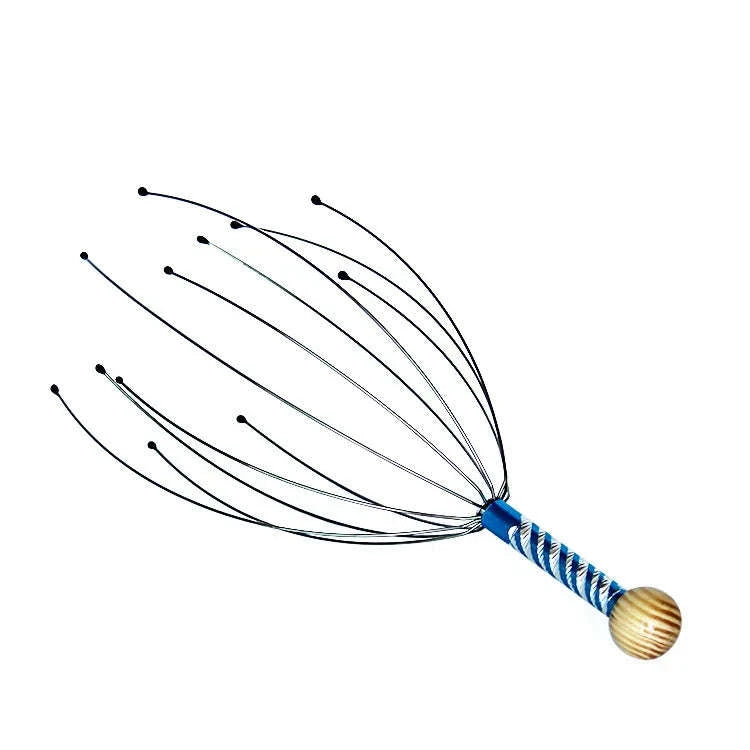 Octopus Head Massager for Relaxing Scalp Relief-1pc Random color
