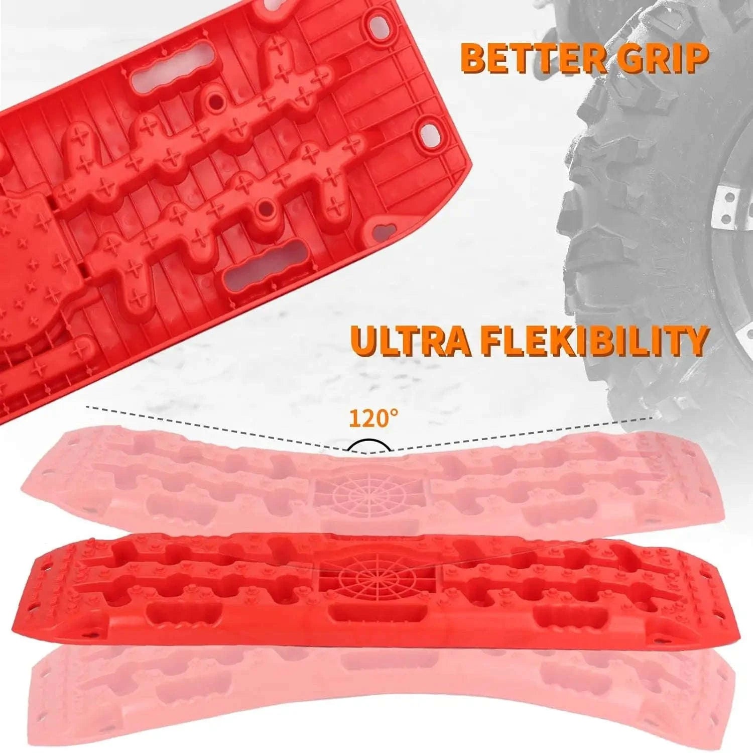 Off-Road Traction Boards with Jack Lift Base-United States