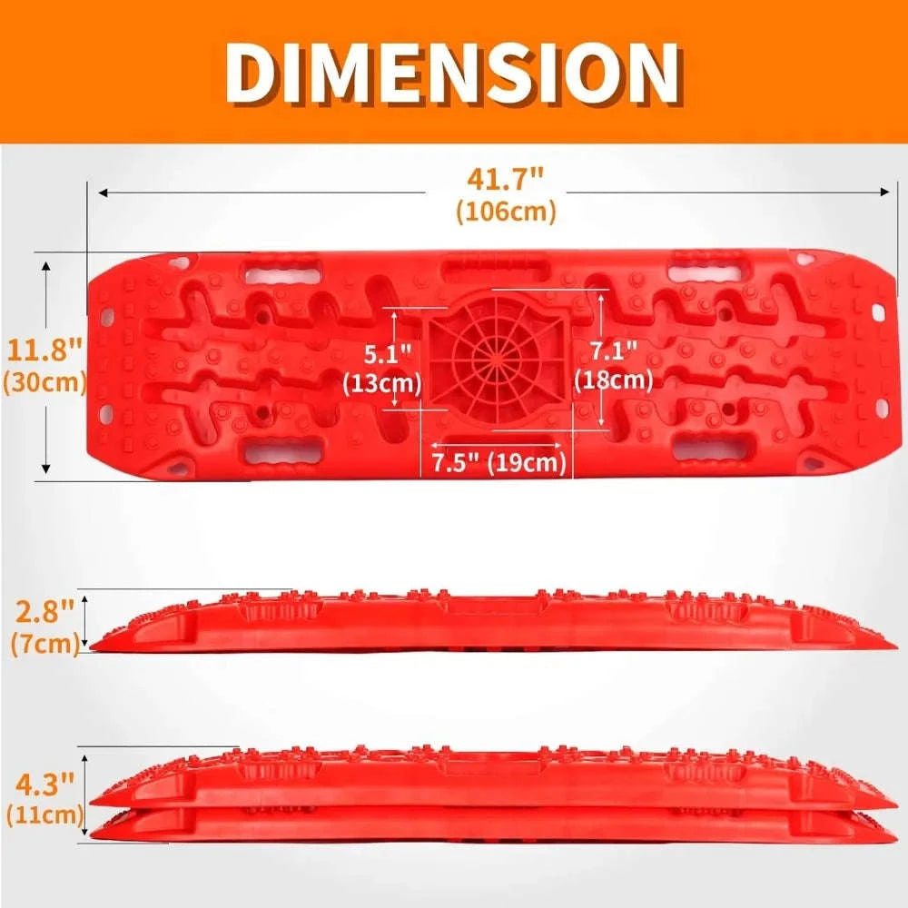 Off-Road Traction Boards with Jack Lift Base-United States