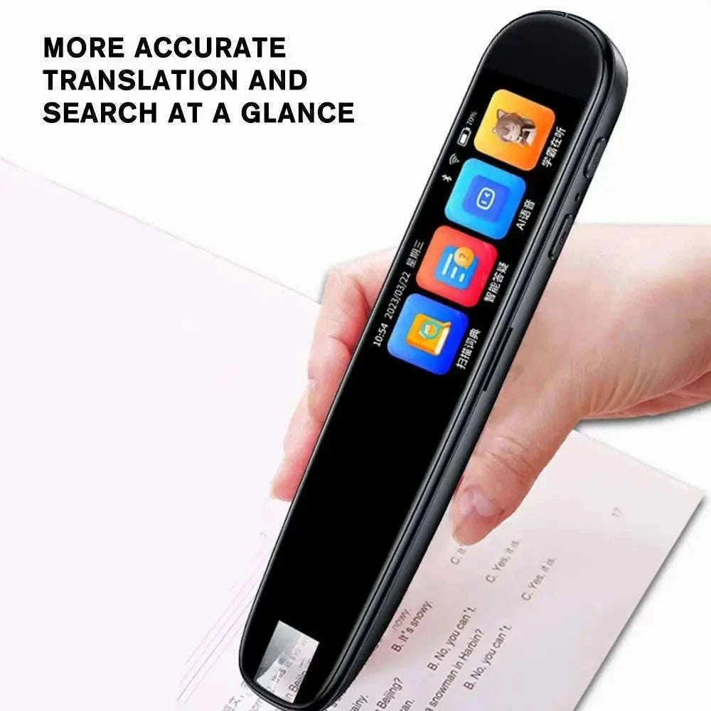 Offline Translation Pen with 123-Language Scanning Support-black / JP