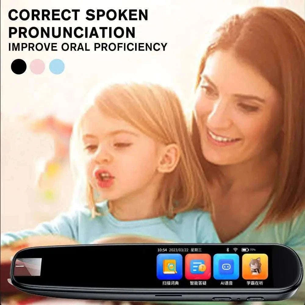 Offline Translation Pen with 123-Language Scanning Support-black / JP