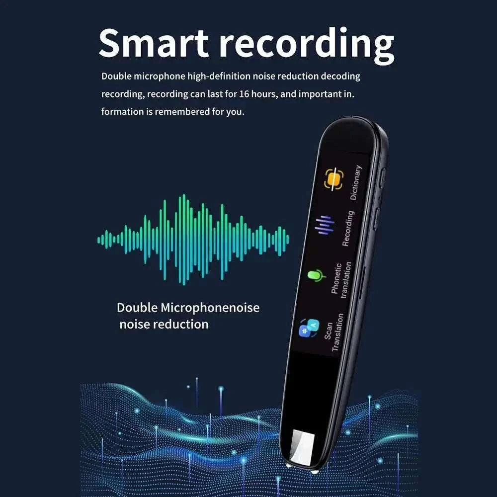 Offline Translation Pen with 123-Language Scanning Support-black / JP