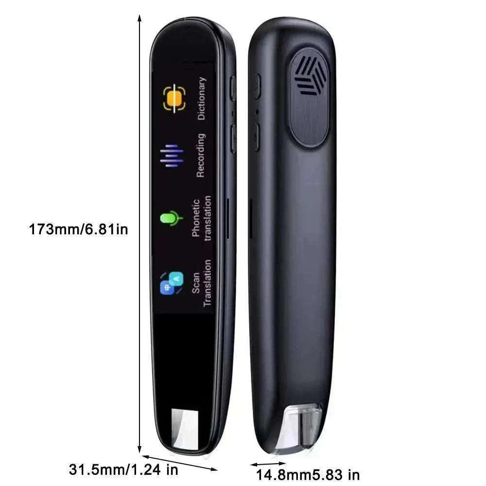 Offline Translation Pen with 123-Language Scanning Support-black / JP