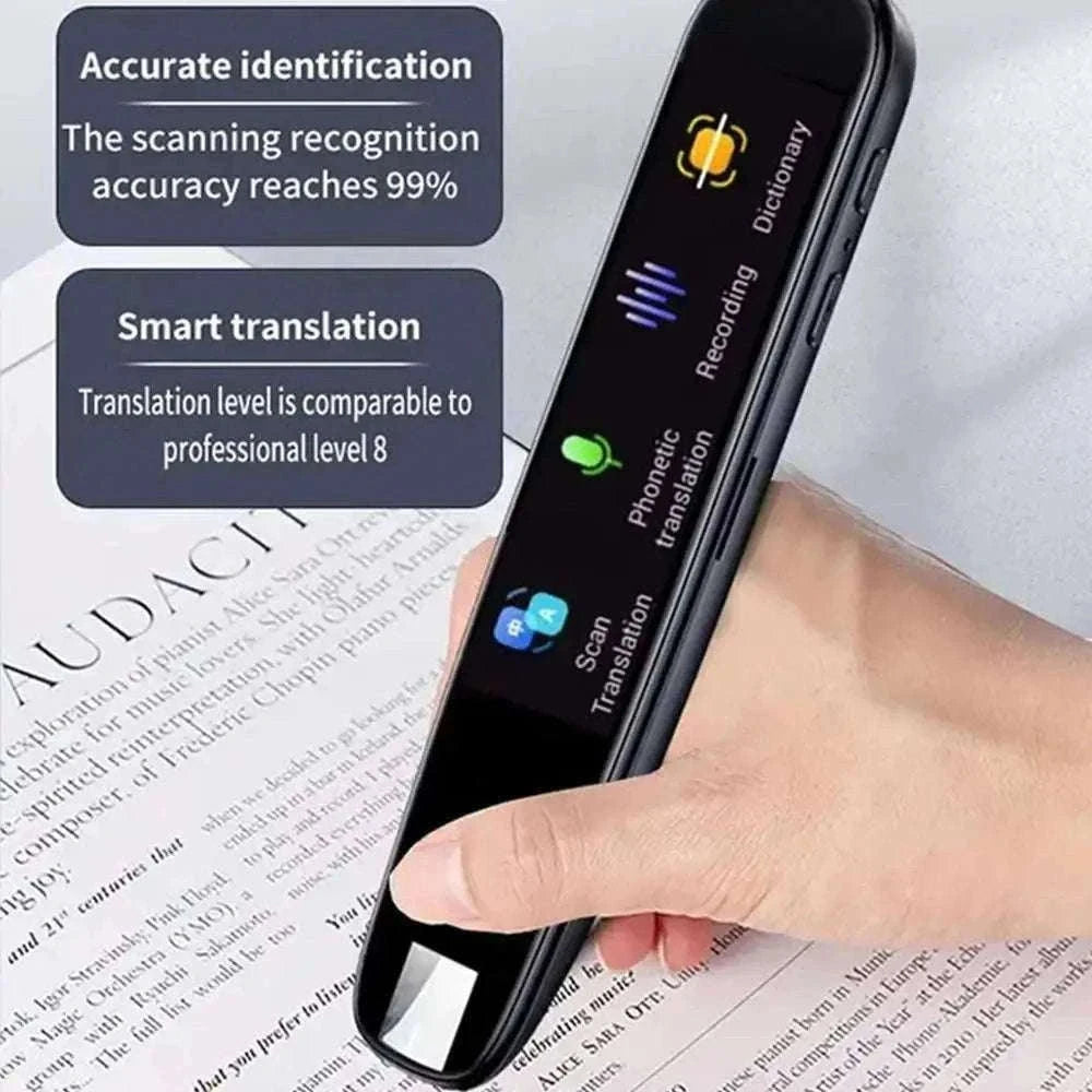 Offline Translation Pen with 123-Language Scanning Support-black / JP