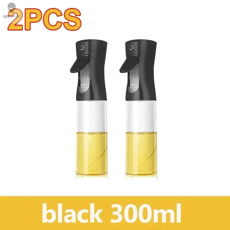 Oil Spray Bottle – Fine Mist Dispenser for Cooking, Grilling, and Baking-300ml white