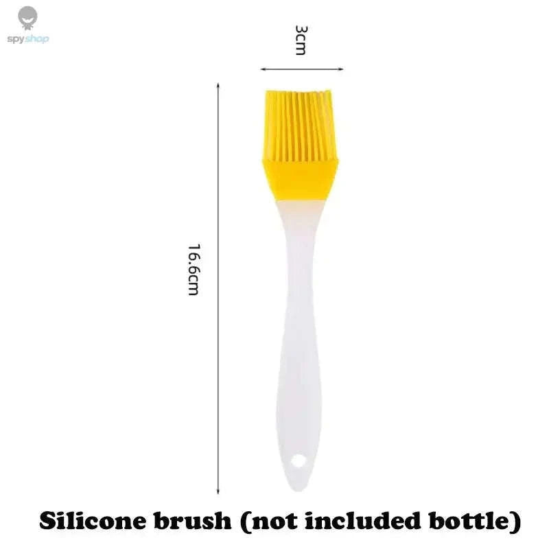 Oil Spray Bottle – Fine Mist Dispenser for Cooking, Grilling, and Baking-300ml white