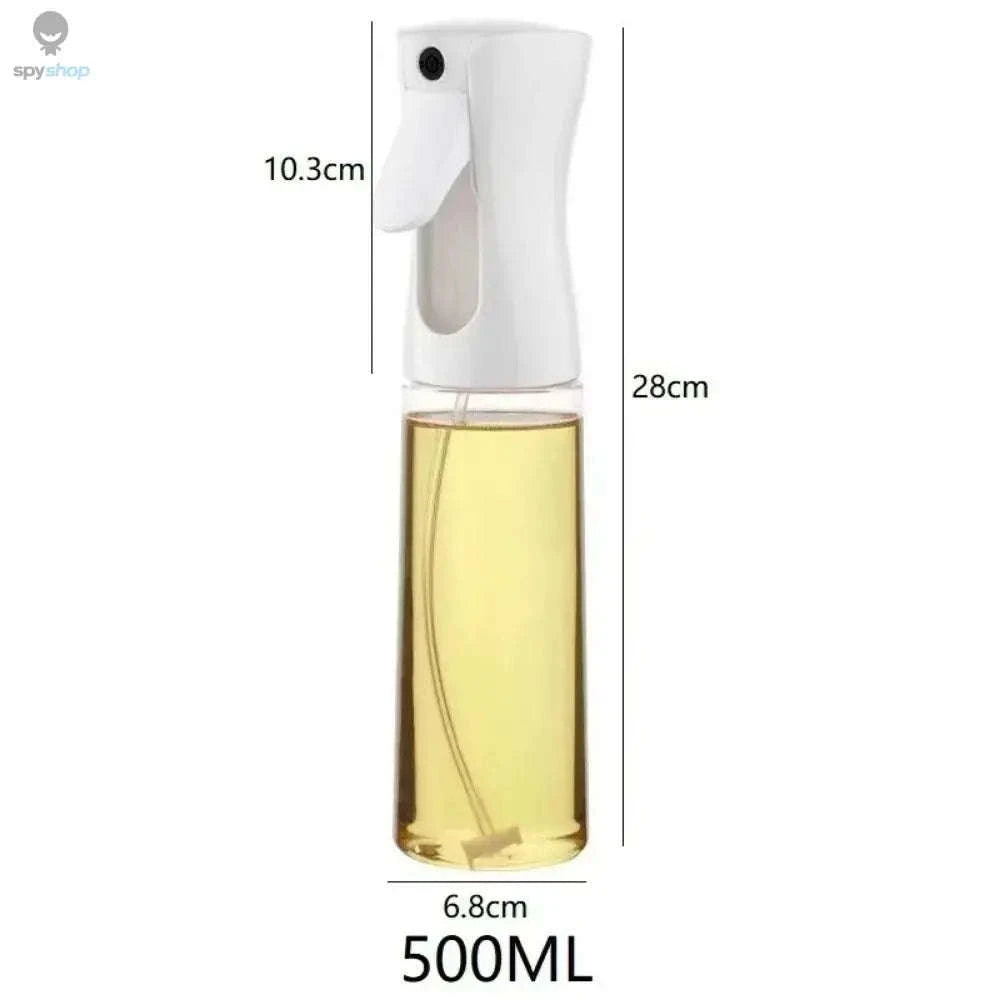 Oil Spray Bottle for Cooking – Precise Mist, Healthy Control, Multi‑Use Design-200 ML Black