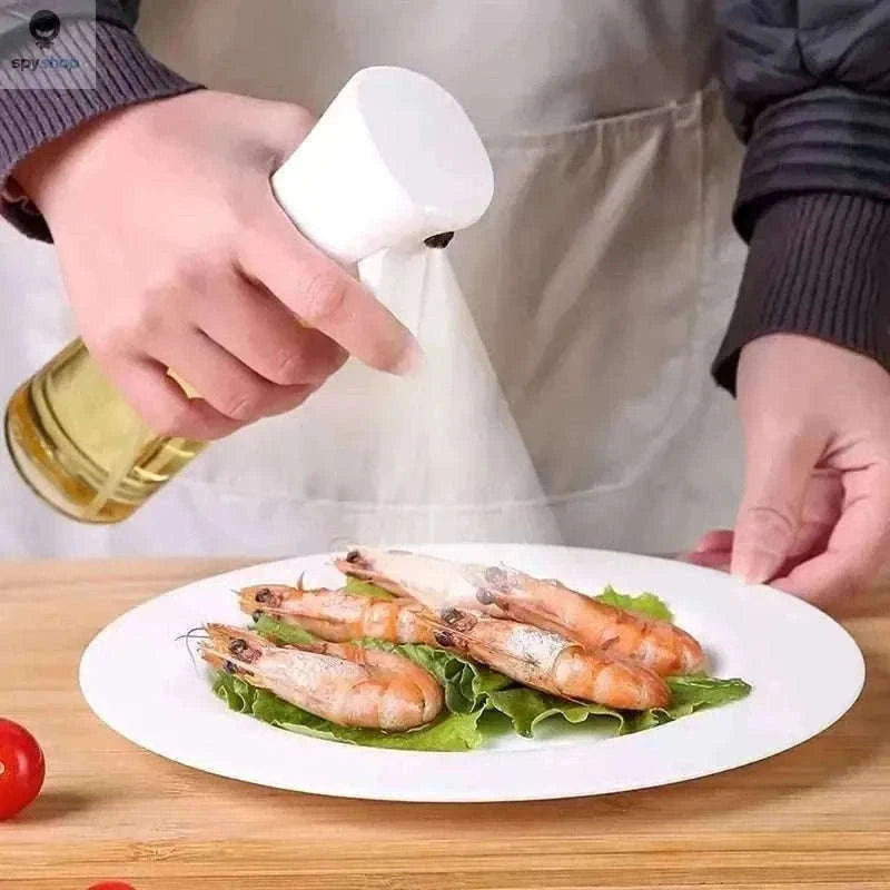 Oil Spray Bottle for Cooking with Precise Mist Control-200 ML Black