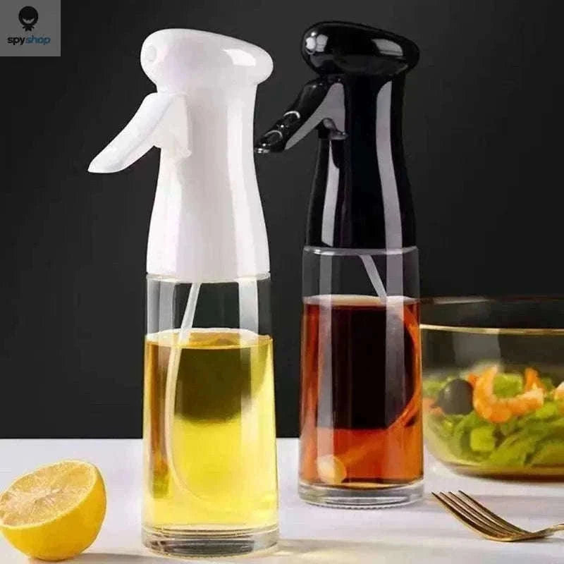 Oil Spray Bottle for Cooking with Precise Mist Control-200 ML Black