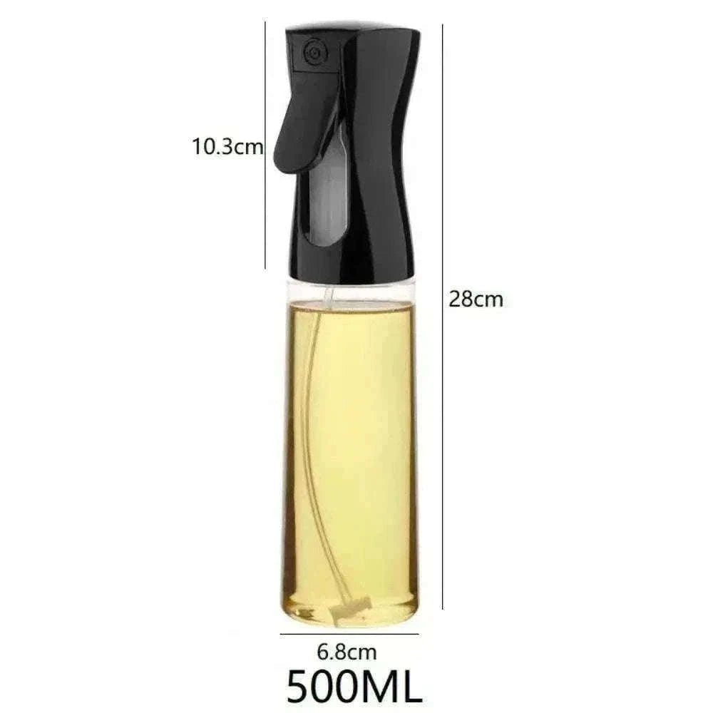 Oil Spray Bottle for Cooking with Precise Mist Control-200 ML Black
