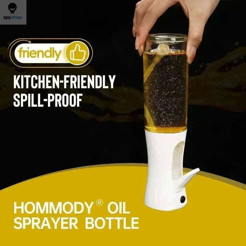 Oil Spray Bottle for Cooking with Precise Mist Control-200 ML Black