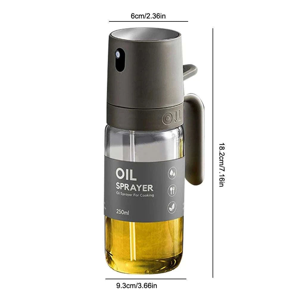 Olive Oil Spray Bottle 250ml Fine Mist Cooking Sprayer-