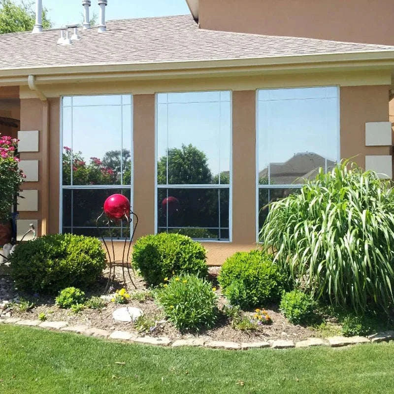 One Way Mirror Window Film-Brown silver / 90x500 cm