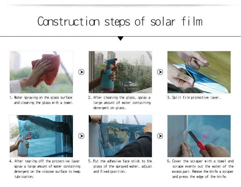 One Way Mirror Window Film-Brown silver / 90x500 cm