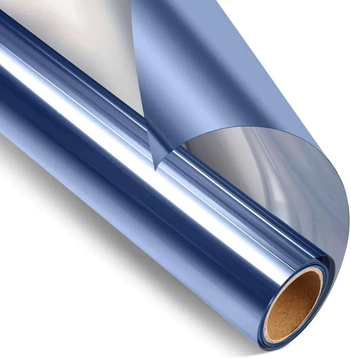 One Way Mirror Window Film for Daytime Privacy and Heat Control-Silver-silver / 90x500 cm