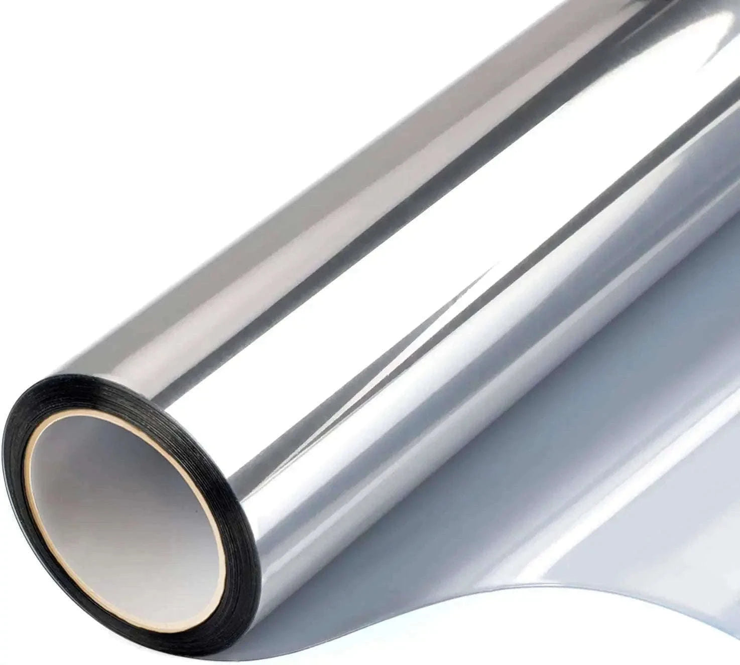 One Way Mirror Window Film for Privacy and Heat Control-Brown silver / 90x500 cm
