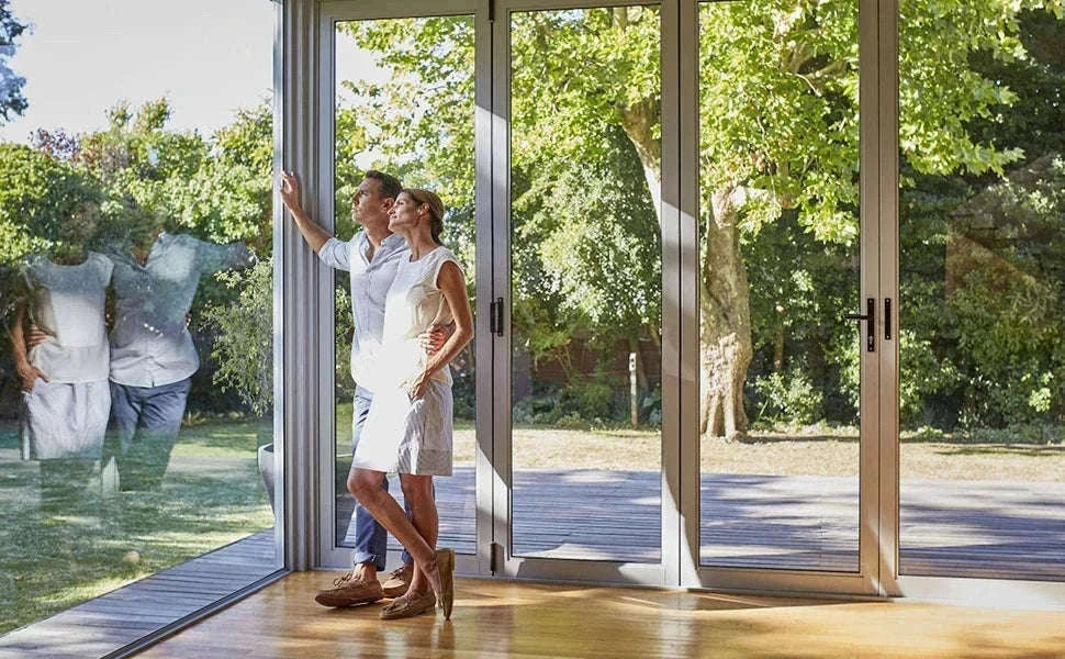 One Way Window Film Mirror Effect Tint for Daytime Privacy-Silver / 40x300cm